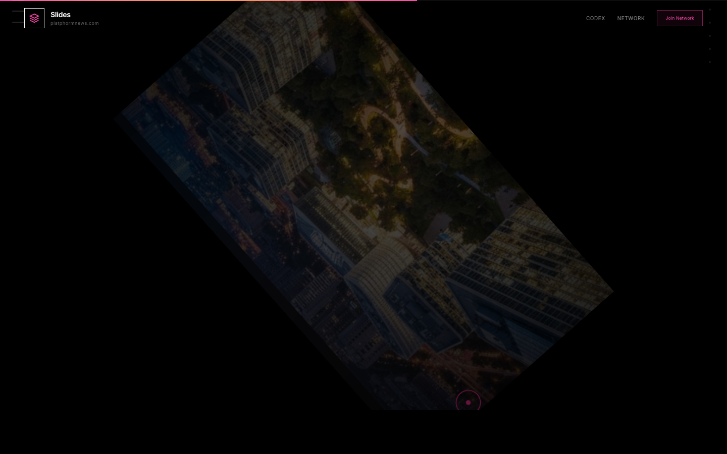 Live screenshot of Codex at https://codex.platphormnews.com
